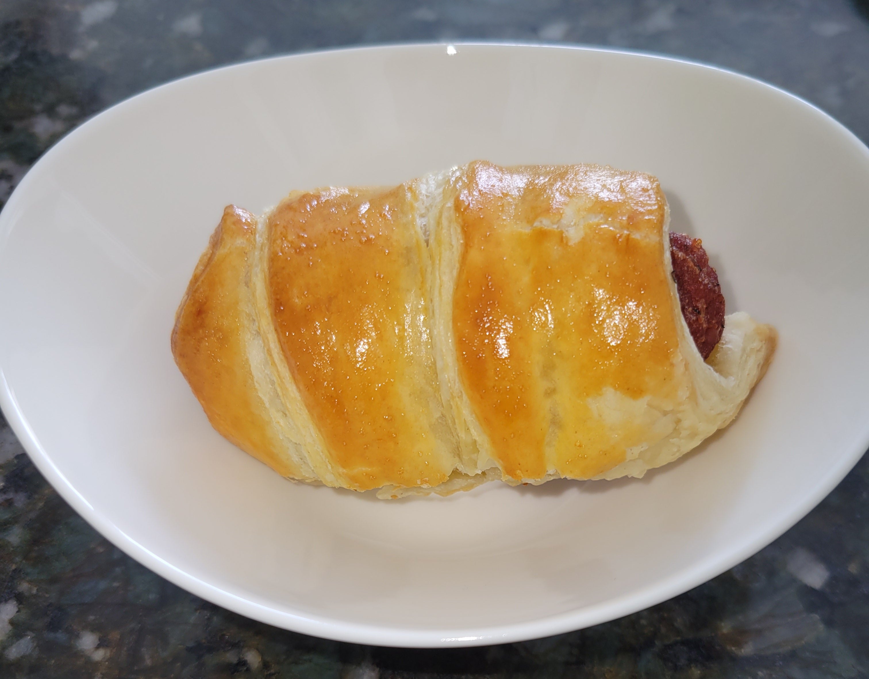 Smoked Beef Sausage Roll