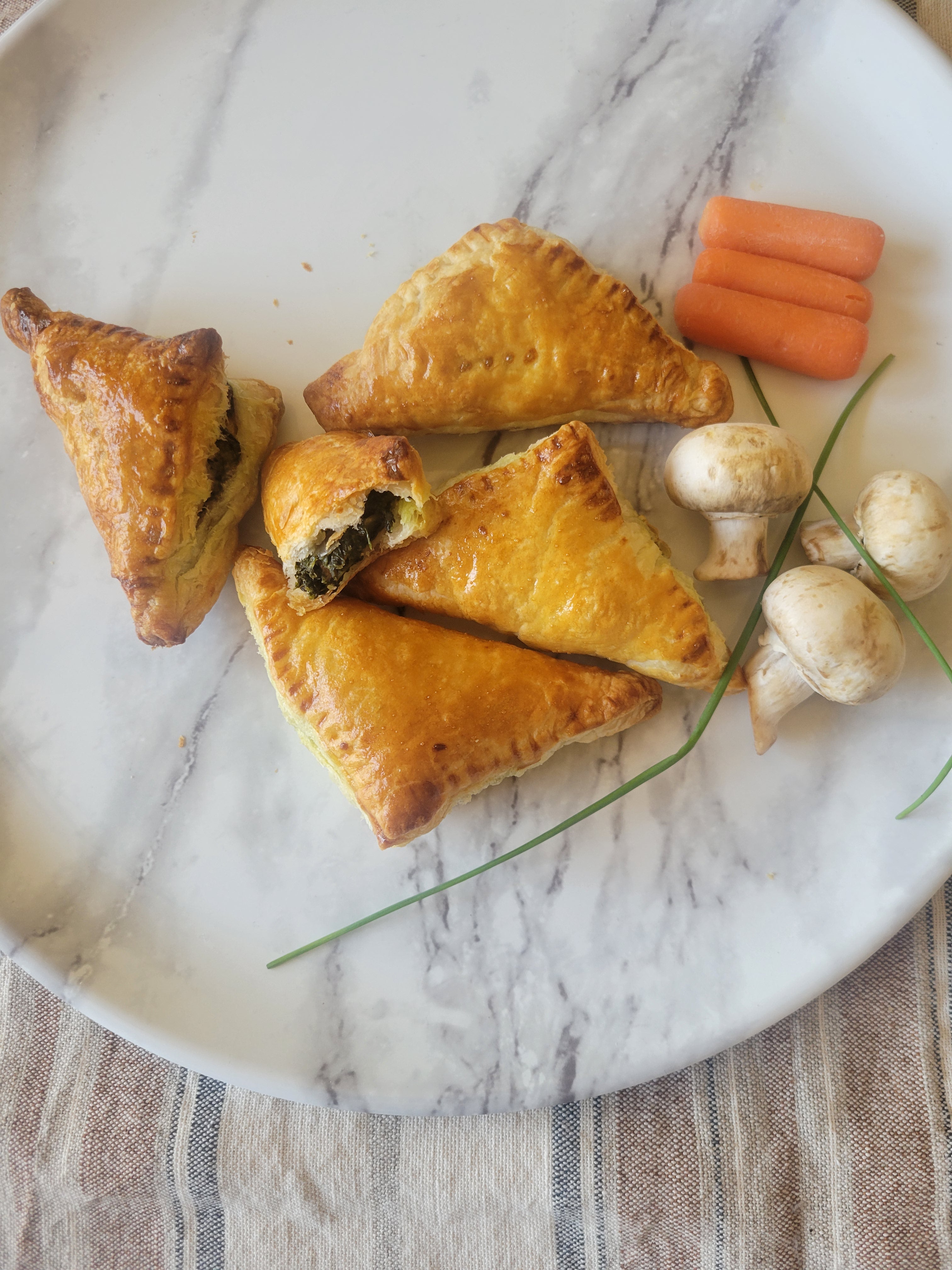 Spinach & Gruyere Fold