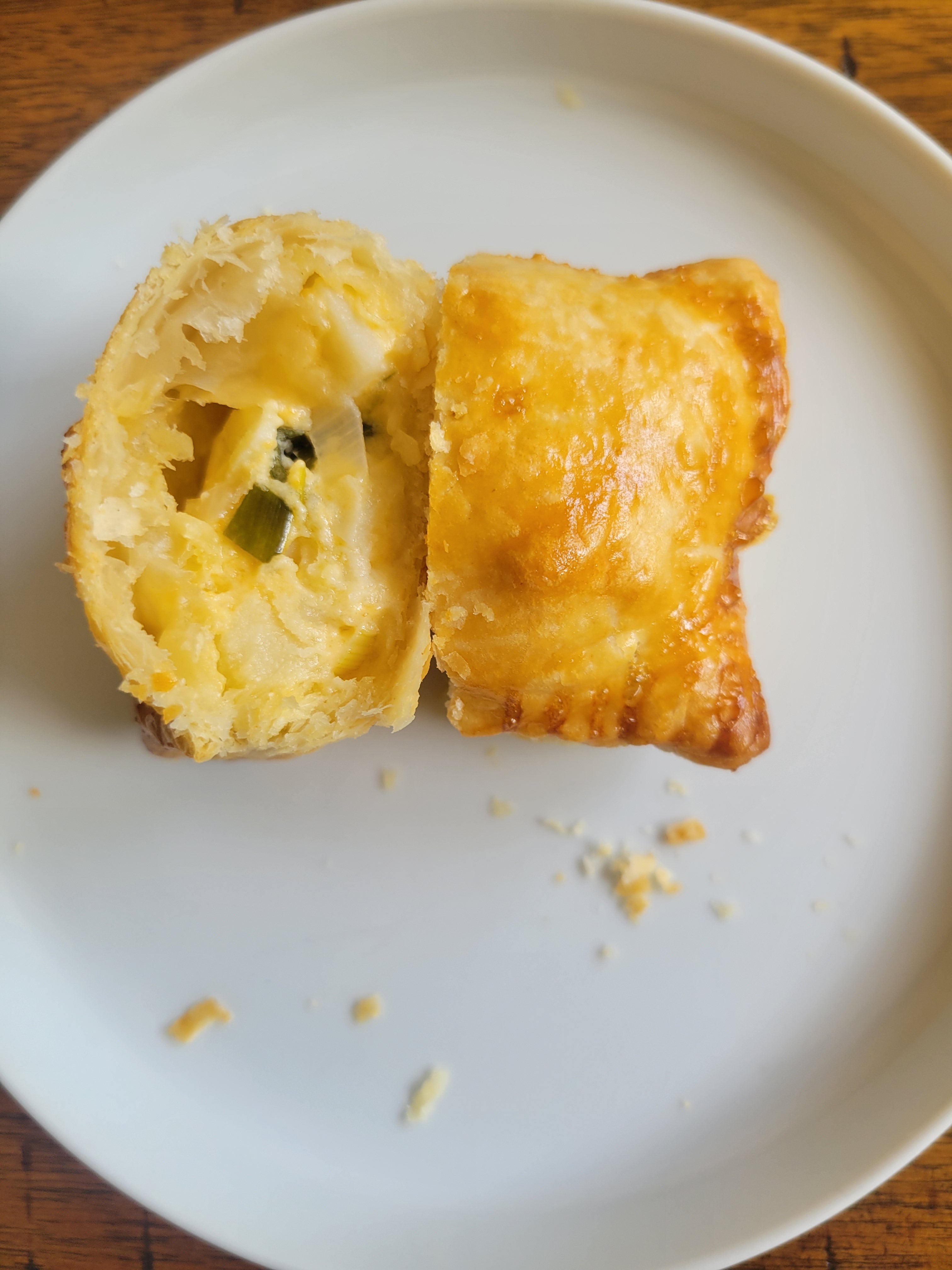 Cheesy Potato & Leek Pie
